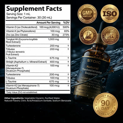 Natural Testosterone Support Complex